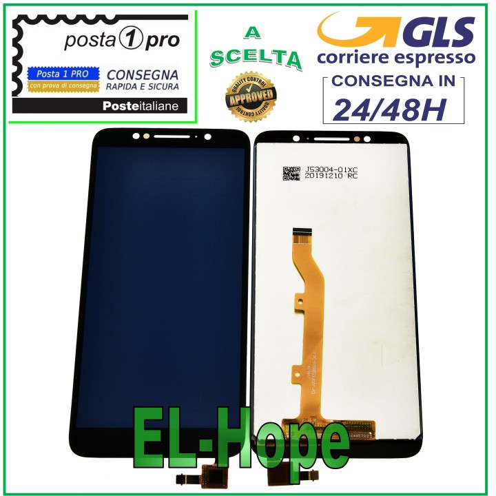 Écran tactile LCD pour Alcatel 1C 2019 OT 5009 OT-5009D, e'cran en verre noir