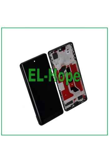 Cadre d affichage LCD OLED pour Honor 50 5G NTH-AN00 NX9, e'cran tactile en verre noir