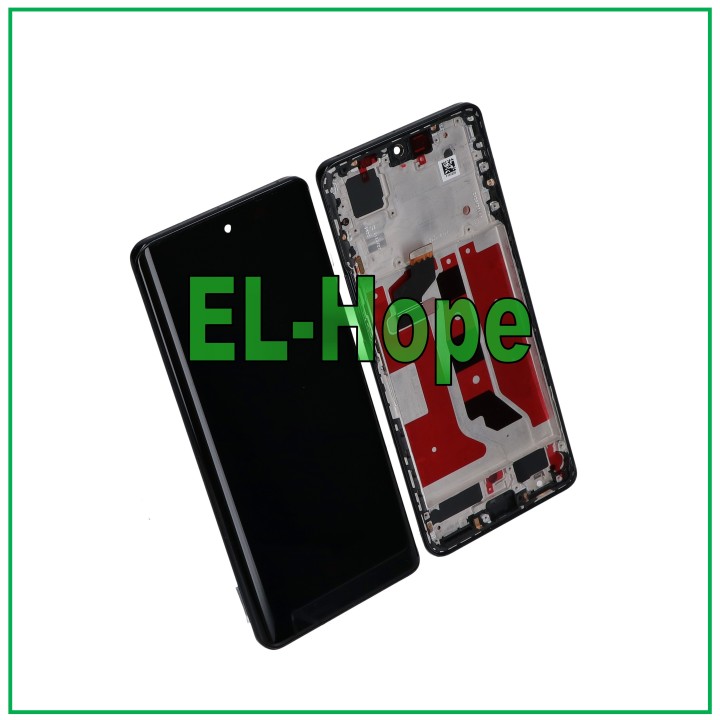 Cadre d e'cran LCD OLED pour Honor 50 5G NTH-AN00 NX9, e'cran tactile en verre noir