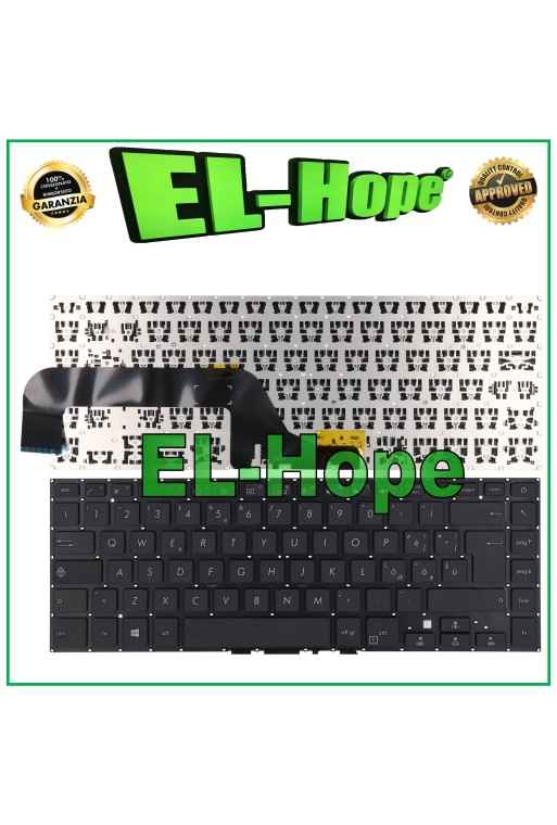 Clavier italien pour ordinateur portable ASUS VIVOBOOK 15 F505 F505Z F505ZA S505, noir 