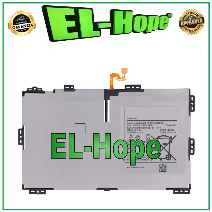 Batterie EB-BT835ABU pour Samsung Galaxy Tab S4 SM-T830 SM-T835, identique a' l original