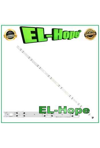 Barre de 8 bandes LED pour te'le'viseur 32 LG LB617 V17-ART3-2855 REV0.3 6916L-2855A 32LJ510U