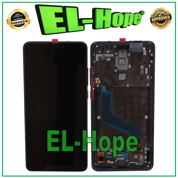 Écran tactile OLED pour Xiaomi Mi 9T/9T Pro et Redmi K20/K20 Pro M1903F10G Noir