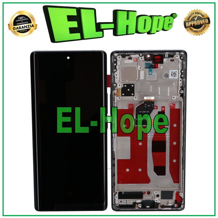 Cadre d affichage LCD OLED pour Honor 70 FNE-AN00 FNE-NX9 Écran tactile en verre noir