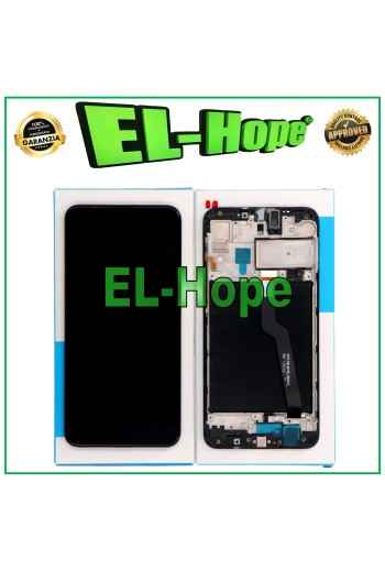 Écran LCD tactile + cadre e'quivalent d origine pour Samsung Galaxy A10 SM A105F