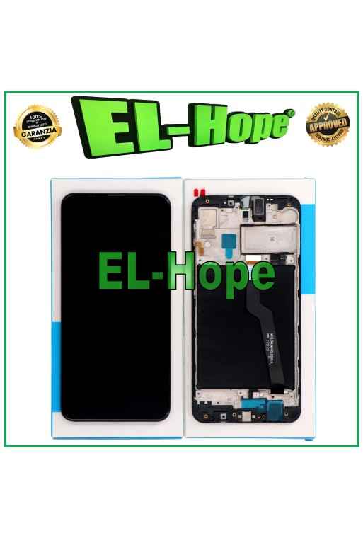 Écran LCD tactile + cadre e'quivalent d origine pour Samsung Galaxy A10 SM A105F