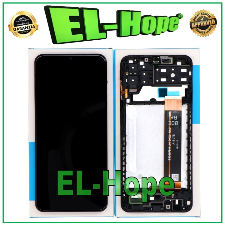 Cadre d affichage tactile e'quivalent a' celui d origine pour Samsung Galaxy A13 4G SM-A135 F/M