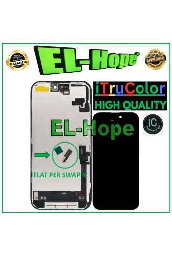 Écran LCD OLED souple iTruColor de qualite' supe'rieure pour Apple iPhone 16 avec e'cran tactile