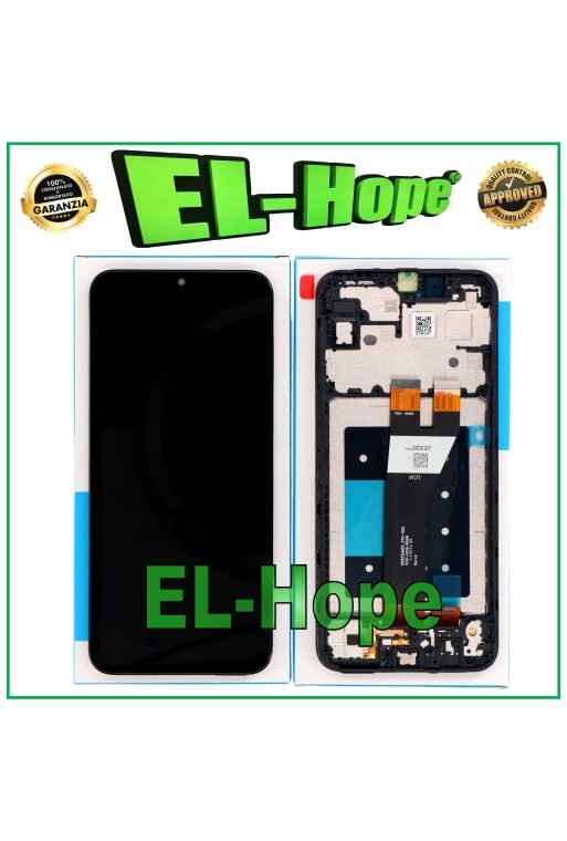 Cadre d e'cran tactile e'quivalent a' celui d origine pour Samsung Galaxy A14 SM-A146P Flat LCM
