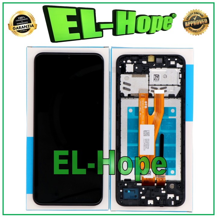 Cadre d affichage tactile e'quivalent a' celui d origine pour Samsung Galaxy A03 Core SM A032 F