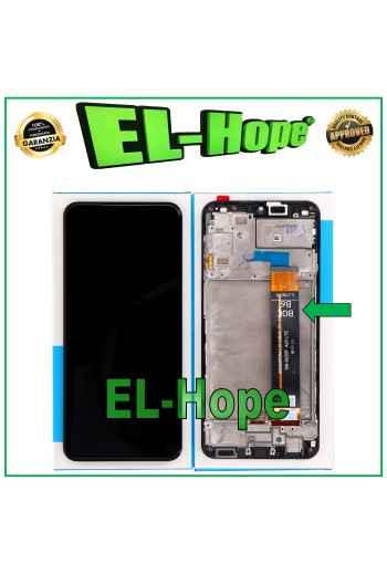 ÉCRAN TACTILE + CADRE ÉGAL ORIGINAL SERVICE SAMSUNG A23 4G SM-A235 FLAT BOE B6 