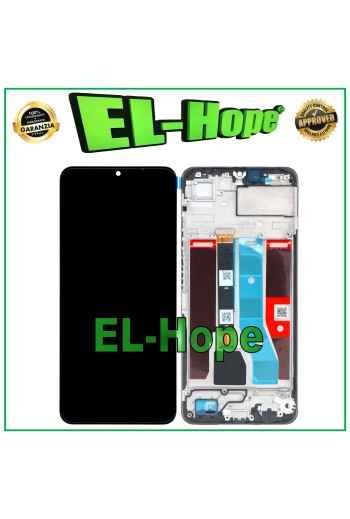 Écran LCD + châssis pour Oppo Realme C51 RMX3830, e'cran tactile en verre noir