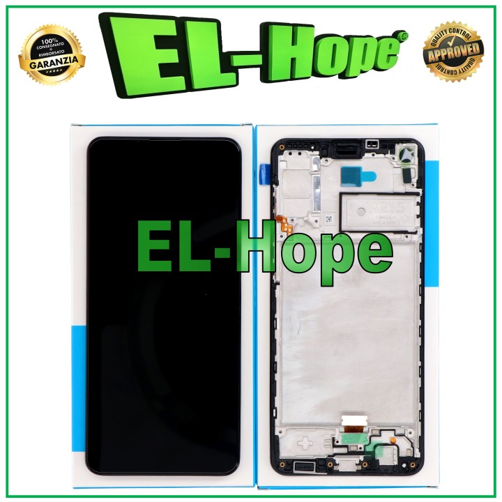 Écran LCD tactile + cadre e'quivalent d origine pour Samsung Galaxy A21S SM-A217F DS