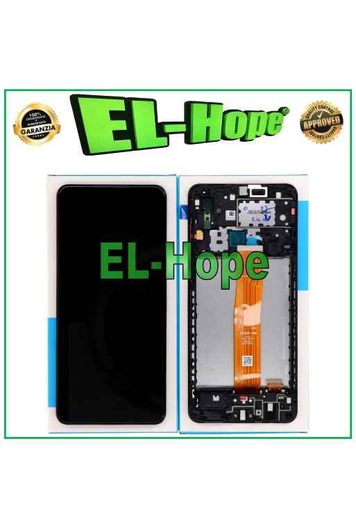 Écran LCD tactile + cadre e'quivalent d origine pour Samsung Galaxy A02 2021 SM-A022