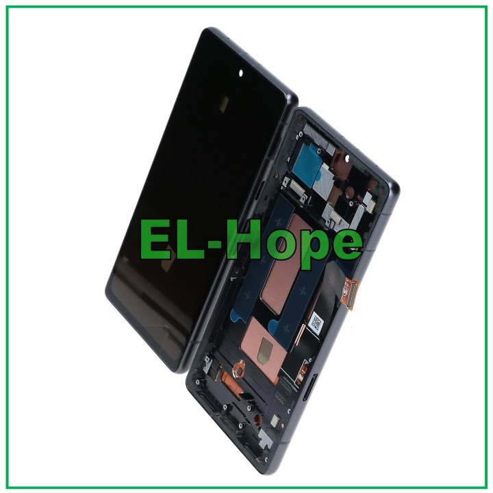 Écran OLED LCD tactile avec cadre noir pour Google Pixel 7A G0DZQ GWKK3 GHL1X