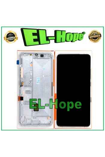 Écran LCD tactile a' cadre e'gal, service d origine pour Xiaomi Mi Note 10/10 Pro, argent