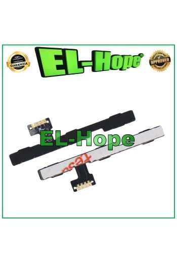 Touches late'rales flexibles plates, bouton marche/arre't et volume pour Wiko Harry