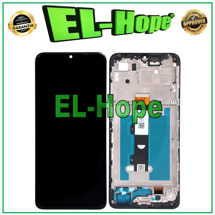 Écran LCD + cadre pour Motorola Moto E22 E22i XT2239 XT-2239 Écran tactile en verre