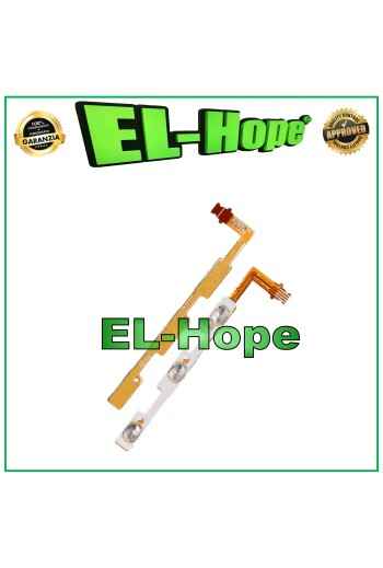 Touche d alimentation et de volume late'rales plates et flexibles pour Huawei ASCEND G7-L01 L03