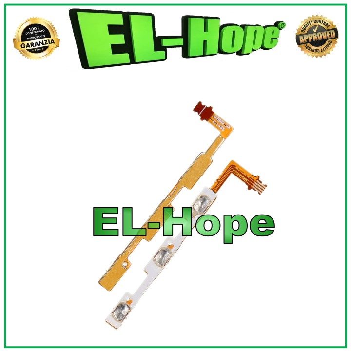 Touche d alimentation et de volume late'rales plates et flexibles pour Huawei ASCEND G7-L01 L03