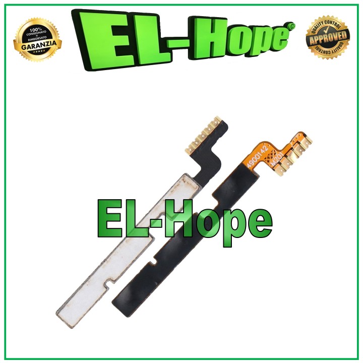 Touche d alimentation et de volume late'rales plates et flexibles pour Huawei ASCEND Y330