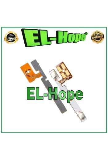 Touche d alimentation et de volume late'rales plates et flexibles pour Huawei ASCEND Y560