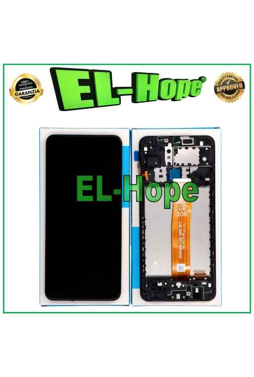 ÉCRAN LCD TACTILE + CADRE ÉGAL ORIGINAL SAMSUNG GALAXY A12 SM-A127F FLAT BOE B3