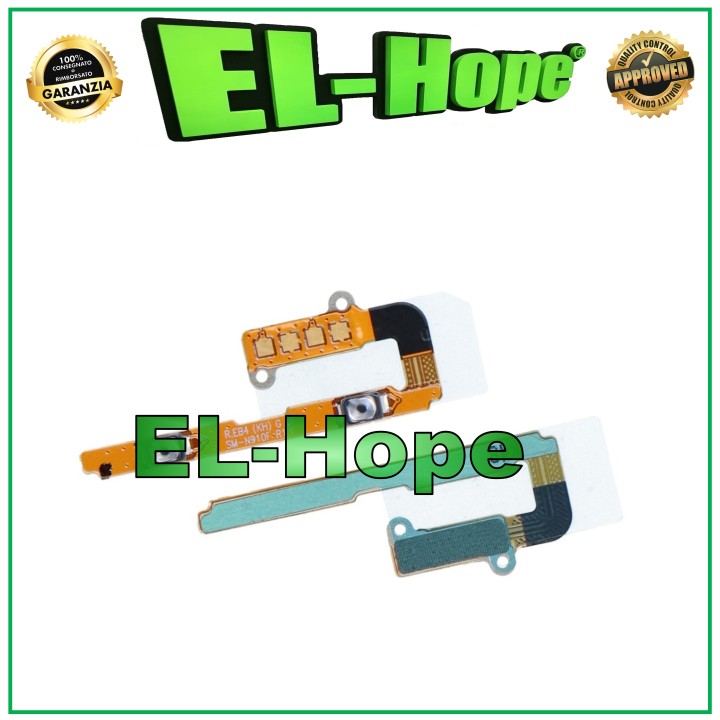 Touches de volume late'rales plates et flexibles pour Samsung Galaxy Note 4 SM-N910 F