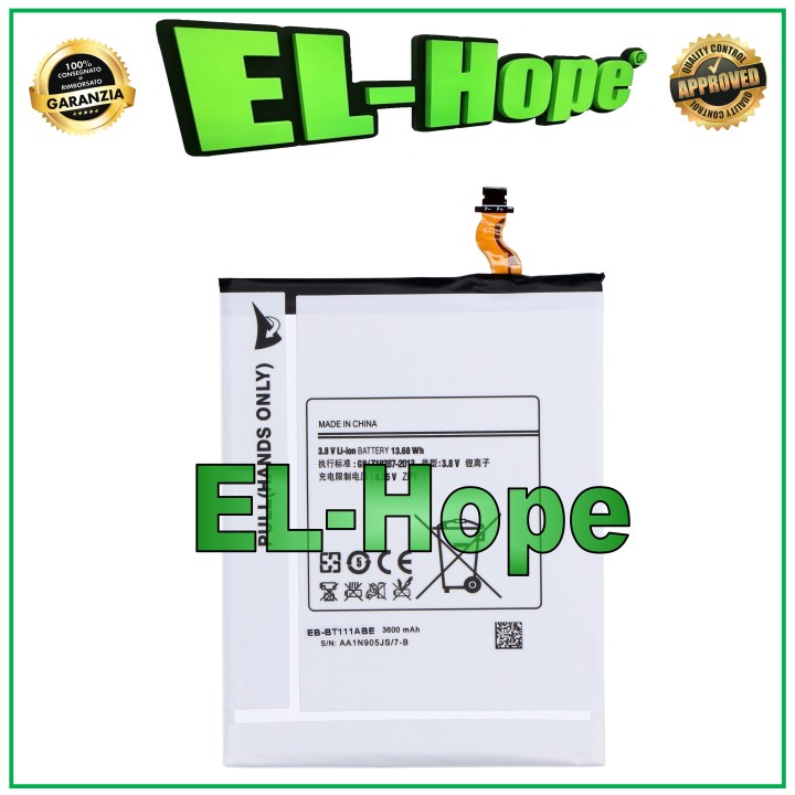 Batterie EB-BT111 ABE ABC BT116ABE pour Samsung Tab 3 Lite 7 SM-T110 T113 T111