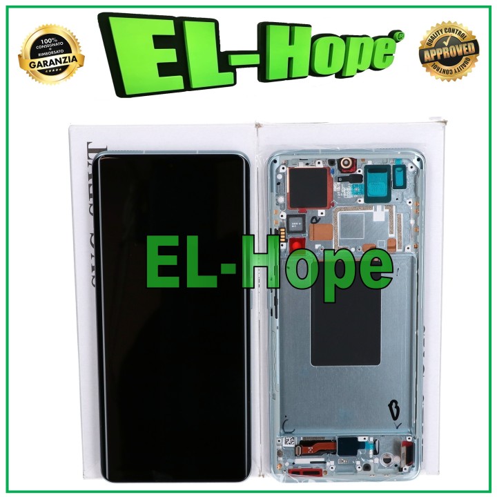 Écran tactile LCD 100 % d origine pour Xiaomi Mi 12 Pro 2022, cadre vert