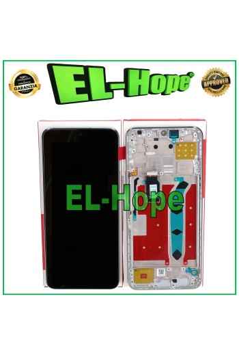 Cadre d affichage tactile e'quivalent a' celui d origine pour Honor X8 4G TFY-LX1 L026, verre argente'