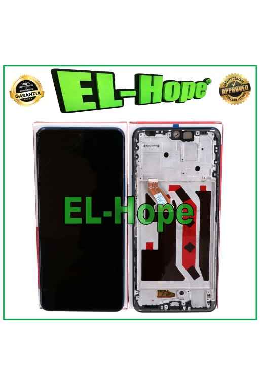 Cadre d affichage tactile e'quivalent au service d origine Honor Magic 4 Lite 4G 5G Any-LX1 Bleu