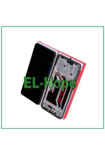 Cadre d affichage tactile e'quivalent au service d origine Honor Magic 4 Lite 4G 5G Any-LX1 Bleu