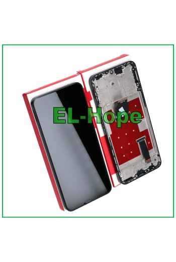 Écran LCD a' cadre e'gal, service d origine, e'cran tactile Honor X8A CRT-LX1 LX2, noir