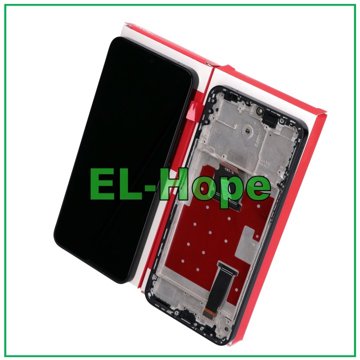 Écran LCD a' cadre e'gal, service d origine, e'cran tactile Honor X8A CRT-LX1 LX2, noir