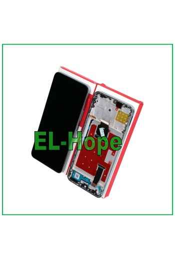 Écran tactile d origine a' cadre e'gal pour Honor X8A CRT-LX1 LX2, argent