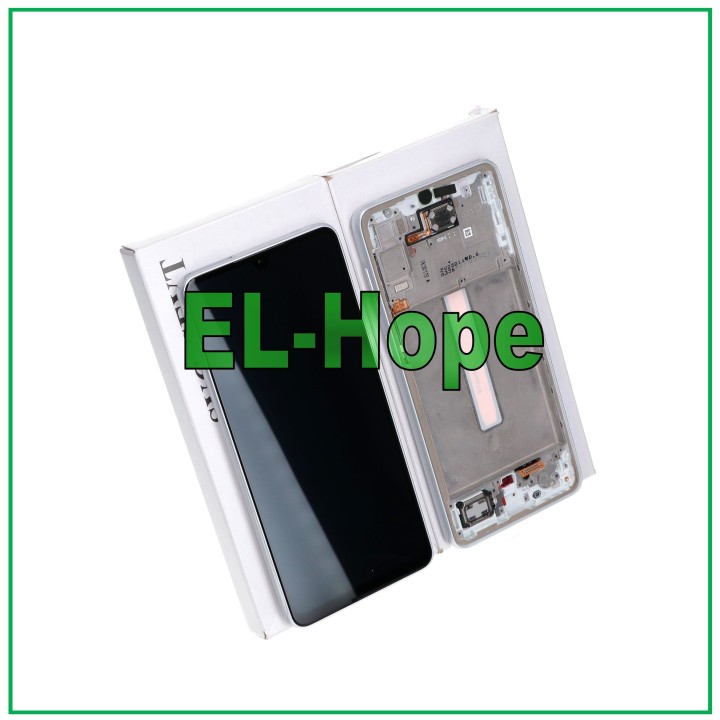 Écran LCD tactile blanc avec cadre d origine pour Samsung A33 5G 2022 SM-A336 GH82-28143B