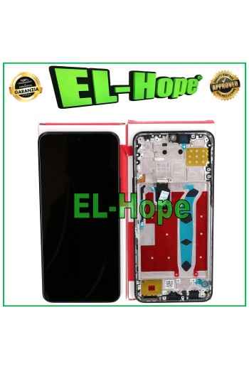 Écran LCD tactile + cadre d origine EQUAL FRAME SERVICE HONOR X8 4G TFY-LX1 L026 NOIR