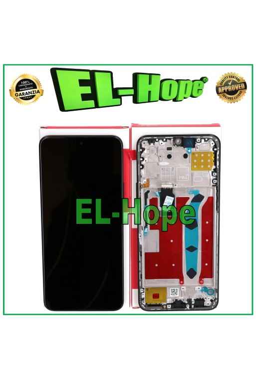 Écran LCD tactile + cadre d origine EQUAL FRAME SERVICE HONOR X8 4G TFY-LX1 L026 NOIR