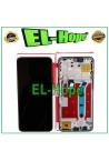 Écran LCD tactile + cadre d origine EQUAL FRAME SERVICE HONOR X8 4G TFY-LX1 L026 NOIR