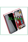 Écran LCD tactile + cadre d origine EQUAL FRAME SERVICE HONOR X8 4G TFY-LX1 L026 NOIR