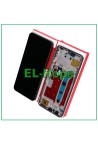 Écran LCD tactile + cadre d origine EQUAL FRAME SERVICE HONOR X8 4G TFY-LX1 L026 NOIR