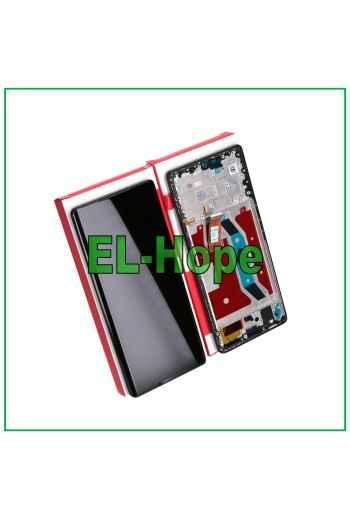 Cadre d affichage + e'cran tactile e'quivalent service d origine Honor Magic 5 Lite 5G RMO-NX1 Noir