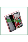 Cadre d affichage + e'cran tactile e'quivalent service d origine Honor Magic 5 Lite 5G RMO-NX1 Noir