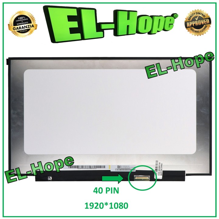 ÉCRAN NV173FHM-NX4 V8.1 ORDINATEUR PORTABLE 17,3  40 BROCHES SLIM 1920*1080 FHD 144Hz ÉCRAN