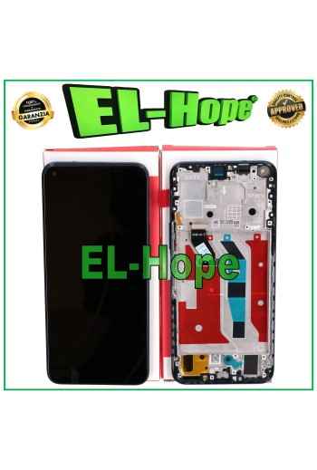 Cadre d affichage + e'cran tactile e'quivalent service d origine Honor 50 Lite NTN-LX1 NTN-L22 bleu