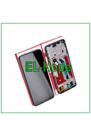 Cadre d affichage + e'cran tactile e'quivalent service d origine Honor 50 Lite NTN-LX1 NTN-L22 bleu