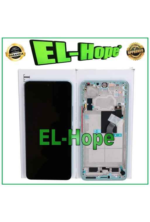 Cadre d affichage d origine Xiaomi Mi 12 Lite 5G 2203129G Écran tactile vert