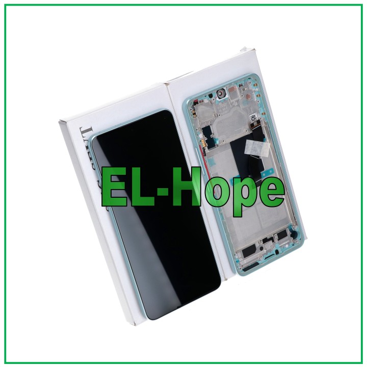 Cadre d affichage d origine Xiaomi Mi 12 Lite 5G 2203129G Écran tactile vert