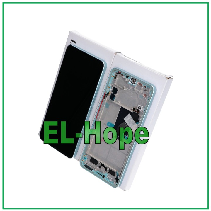 Cadre d affichage d origine Xiaomi Mi 12 Lite 5G 2203129G Écran tactile vert